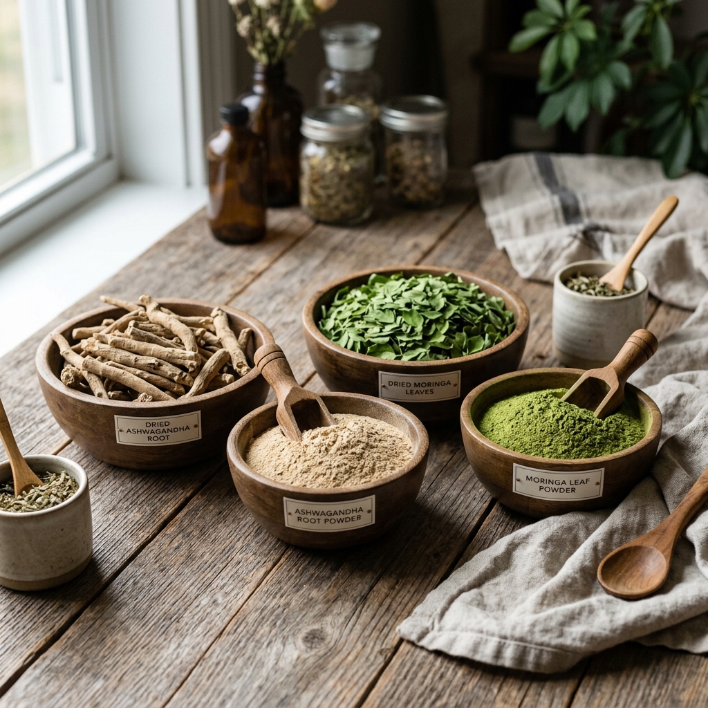 Whole Herbs & Powder